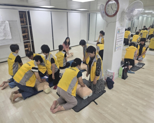 남구 대연4동지역사회보장협의체, 심폐소생술 교육 실시